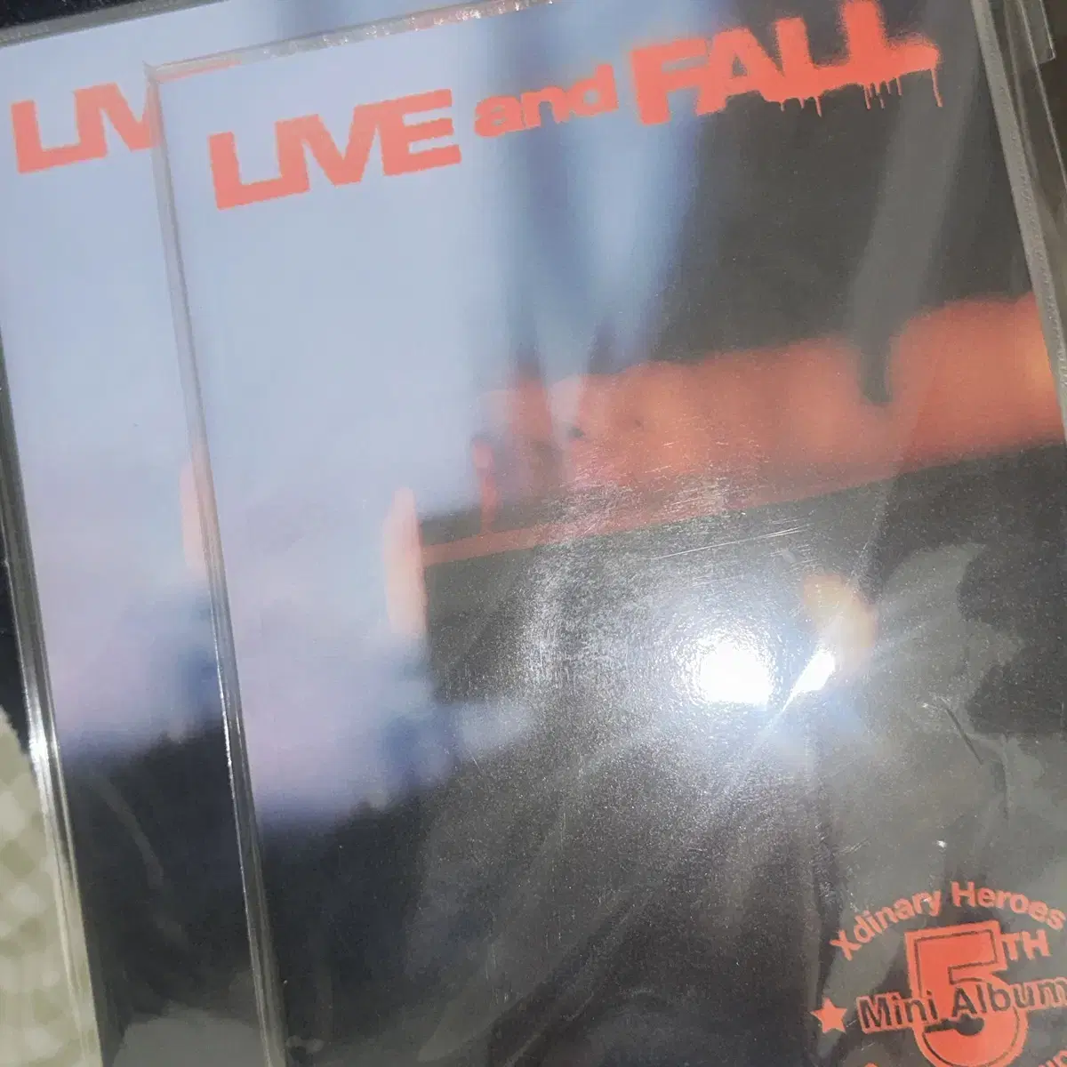 엑스디너리히어로즈 엑디즈 LIVE and FALL 앨범 미개봉